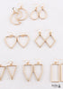 Boho Earrings, RH Dangle Earrings, Heart Loop